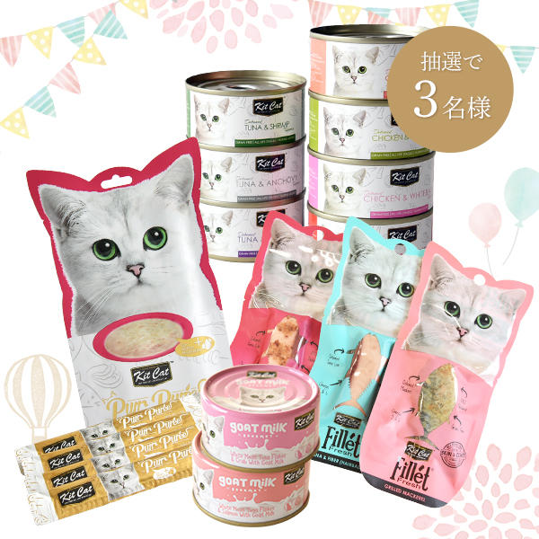 『キットキャット』全部セットは抽選で3名様に