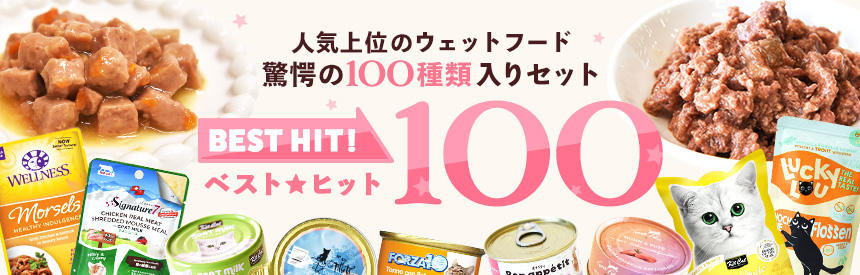 【限定販売】今年もご用意しました◎恒例の驚愕！！「ベストヒット100」