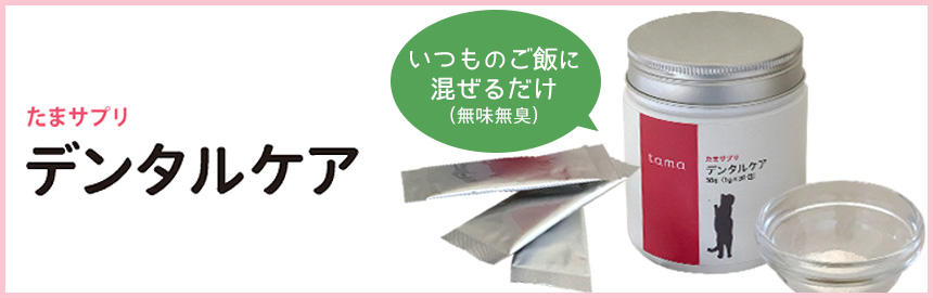 無味無臭！いつものご飯に混ぜるだけ「デンタルケア」