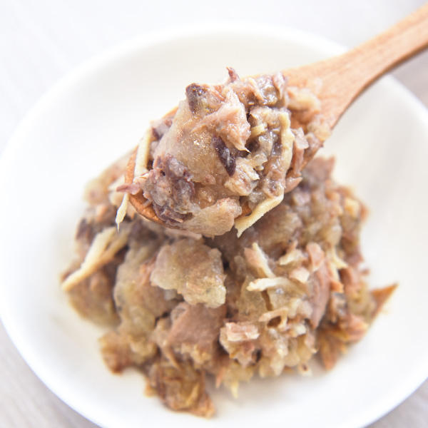 従来品よりツナを【20％増量】。